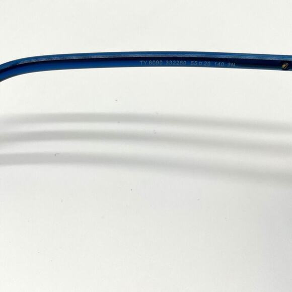 TORY BURCH NWOT Blue Transparent Sunglasses, Case and Dustbag Included